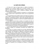 Análisis sobre la carta de Atenas