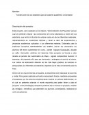 Construcción de una estantería para el sustento académico universitario