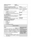 Plan aprendizaje historia