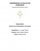 Historia de la publicidad de Honduras