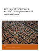 Análisis de la demanda urbana: importancia y procesos