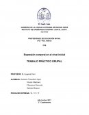 Secuencia Expresión corporal en el nivel inicial