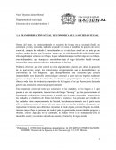 LA TRANSFORMACIÓN SOCIAL Y ECONÓMICA DE LA SOCIEDAD FEUDAL