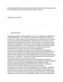 Identificación de unidades productoras de servicio de riego, provincia de Pataz, región La Libertad