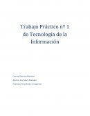 Capitulo 1 de tecnología de la información