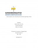 Cuadro comparativo sobre el desarrollo psicosocial del niño según Piaget y Erikson