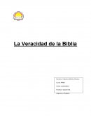 La Veracidad de la Biblia