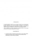 Informe empresa SENATEC