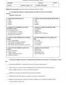 Evaluación de comprensión lectora "Bella"