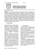 Cambios físicos y químicos