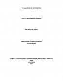 EVALUACIÓN DEL DESEMPEÑO