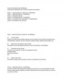 PLAN DE CREACIÓN DE EMPRESAS Pasos para la elaboración de un Plan de Creación de empresas
