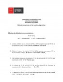 Relaciones de masa en las reacciones químicas