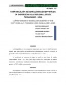 CUANTIFICACION DE HEMOGLOBINA EN BOVINOS DE LA UNIVERSIDAD ALAS PERUANAS