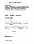Acto Dia de la Tradcion