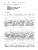 Nuevos enfoques en la Administración de la Educación