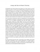 Ensayo del libro de Noam Chomsky