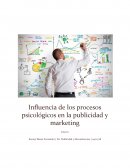 Influencia de los procesos psicológicos en la publicidad y marketing