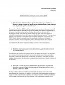 Implementación de estrategias en una empresa global