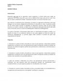 Análisis Político Comparado