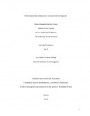 Estructuración del anteproyecto y proyecto de investigación