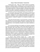 Sobre la Paz Perpetua, Inmanuel Kant