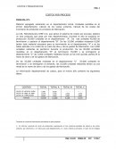 COSTOS POR PROCESO PROBLEMA N°1
