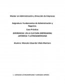 DIFERENCIAS EN LA CULTURA EMPRESARIAL JAPONESA Y LATINOAMERICANA
