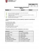 Prueba de Lenguaje y Comunicación