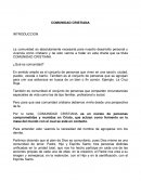 COMUNIDAD CRISTIANA