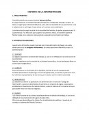 Historia de la Administracion