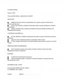 Evaluación inicial: Análisis del grupo