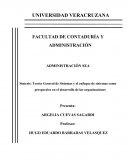 Teoría General de Sistemas y el enfoque de sistemas como perspectiva en el desarrollo de las organizaciones