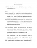 Finanzas Internacionales. Crisis Financiera sucedido en EEUU (2008)