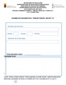 Examen final segundo grado
