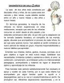 Diagnóstico de Sala de dos años