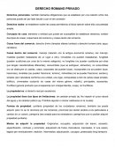 Derecho romano privado