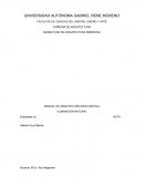 ASIGNATURA DE ARQUITECTURA AMBIENTAL MANUAL DE ARQUITECTURA BIOCLIMÁTICA