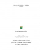 Ejercicio de Ecuaciones diferenciales