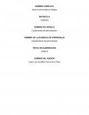 Caracteristicas del administrador