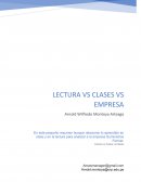 Empresa vs caso vs lectura