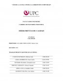 AVANCE 1 - HERRAMIENTAS DE CALIDAD NutriPasión Concesionarios S.A.C