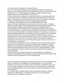 PLANIFICACIÓN Y DISEÑO DE LA INVESTIGACIÓN