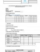 Acta de reunion comité de salud y seguridad en el trabajo