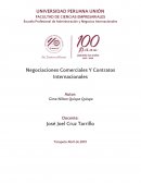 Negociaciones Comerciales Y Contratos Internacionales. Caso Coca Cola