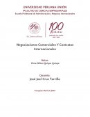 Negociaciones Comerciales Y Contratos Internacionales. Caso Coca Cola