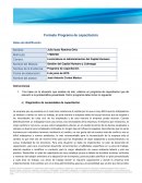 Gestión del Capital Humano y Liderazgo. Programa de capacitación