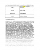 Sobre el sueño que tiene el protagonista. El Gran Sueño