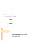 Contabilidad de costos y de gestión en la industria de Republica Dominicana