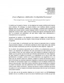 La religion defiende la libertad humana